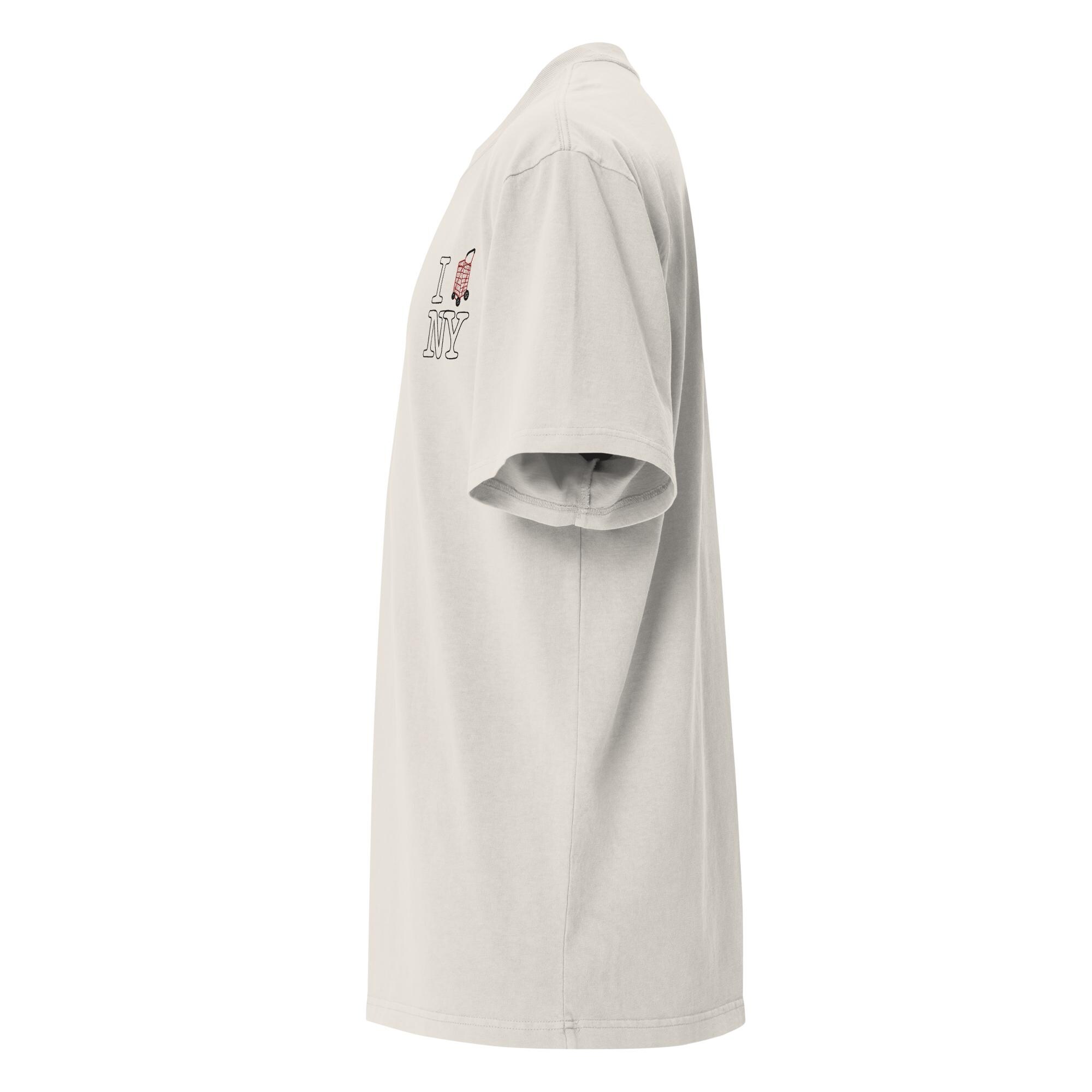 XXXOversized Faded T-Shirt Embroidery | The Powerful Laundry Car - Image 4