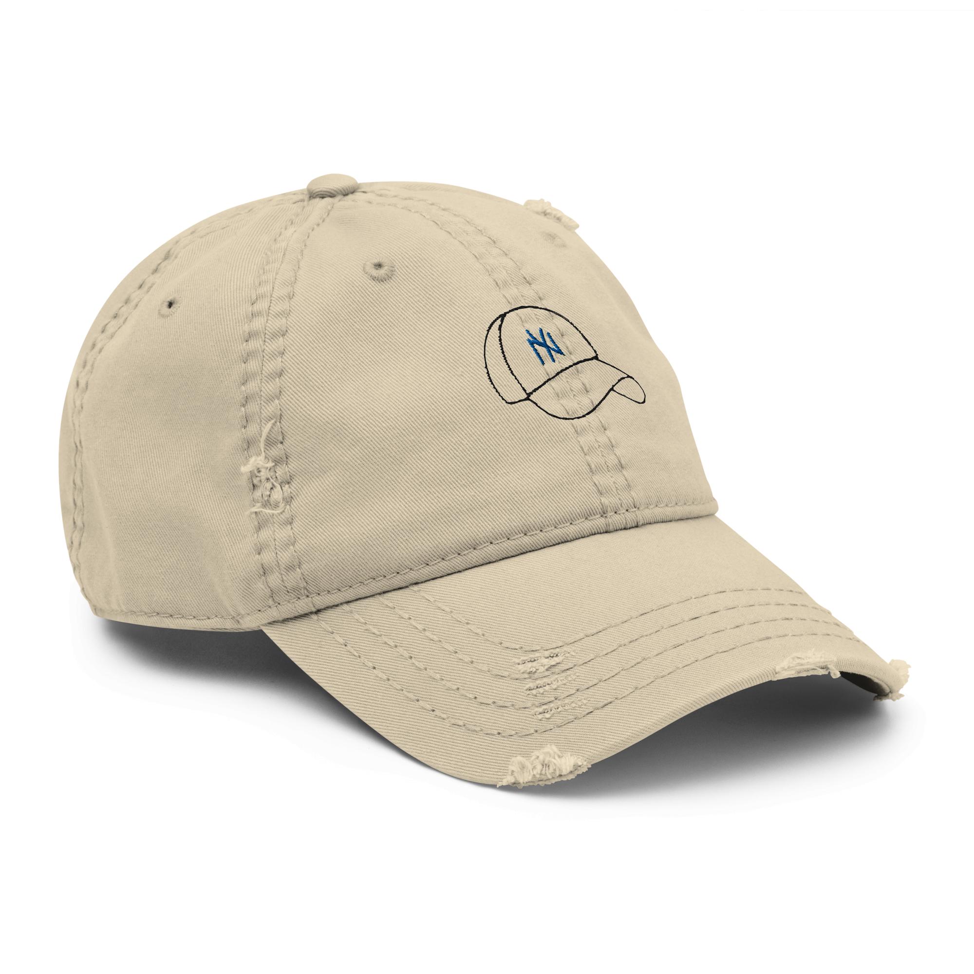 Distressed Dad Hat Embroidery | Metanyc - Image 4