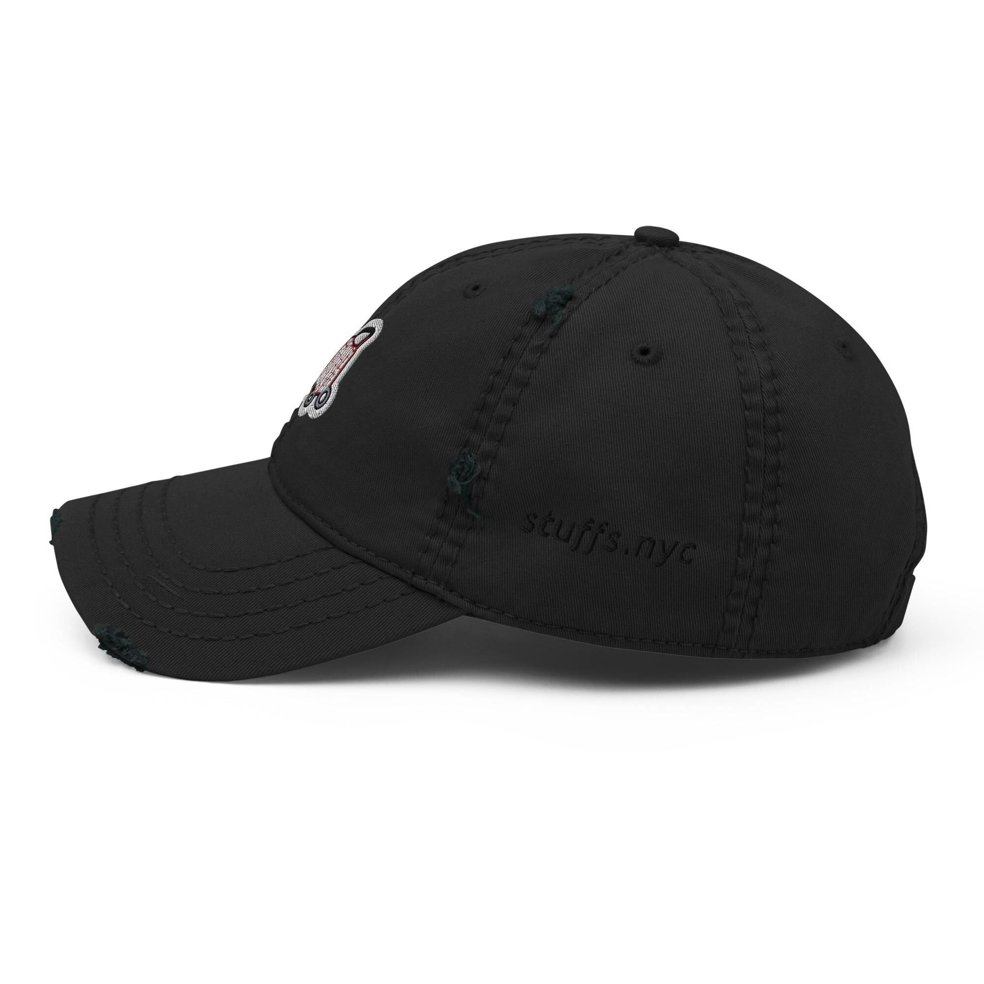 Distressed Dad Hat Embroidery | The Powerful Laundry Car - Image 5