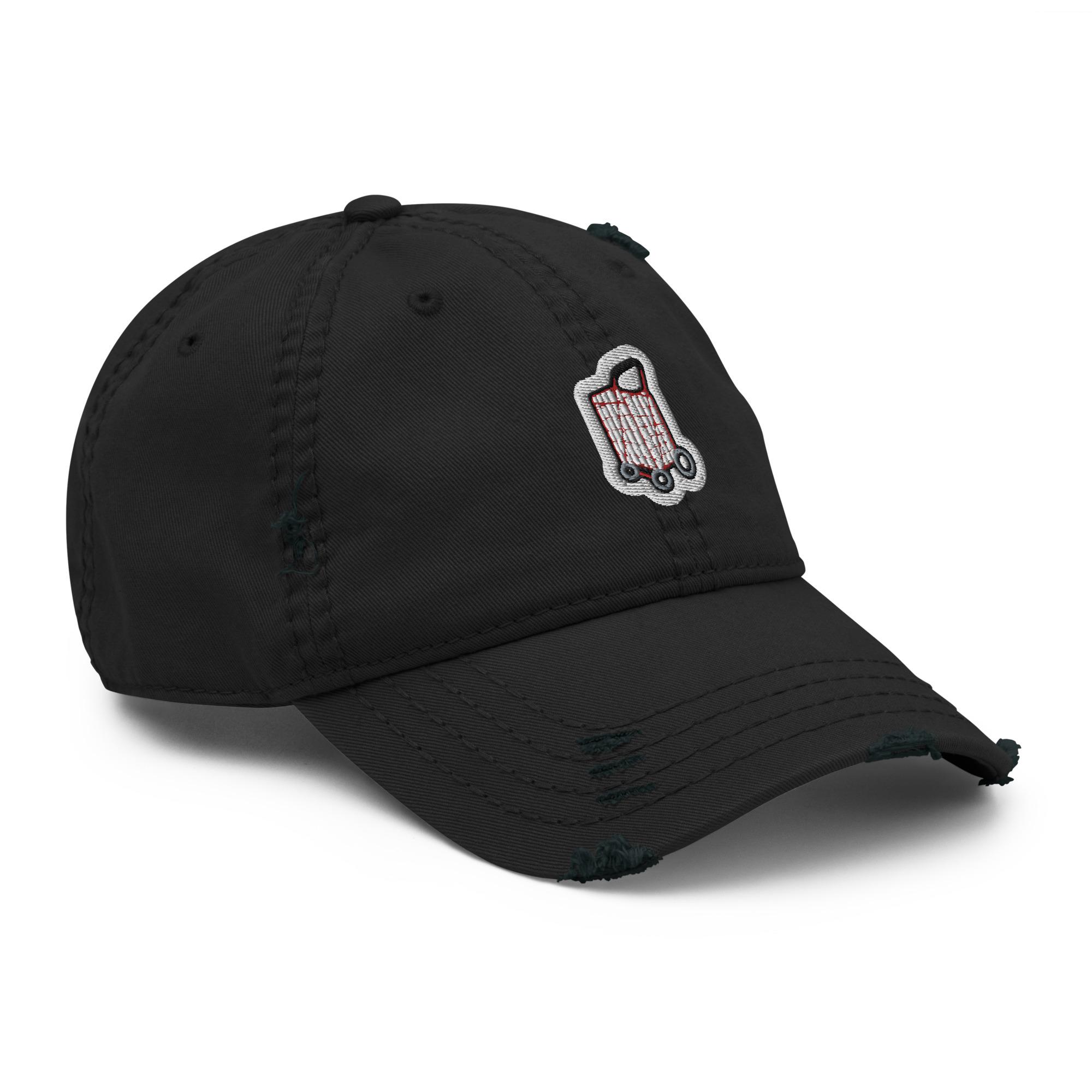 Distressed Dad Hat Embroidery | The Powerful Laundry Car - Image 6