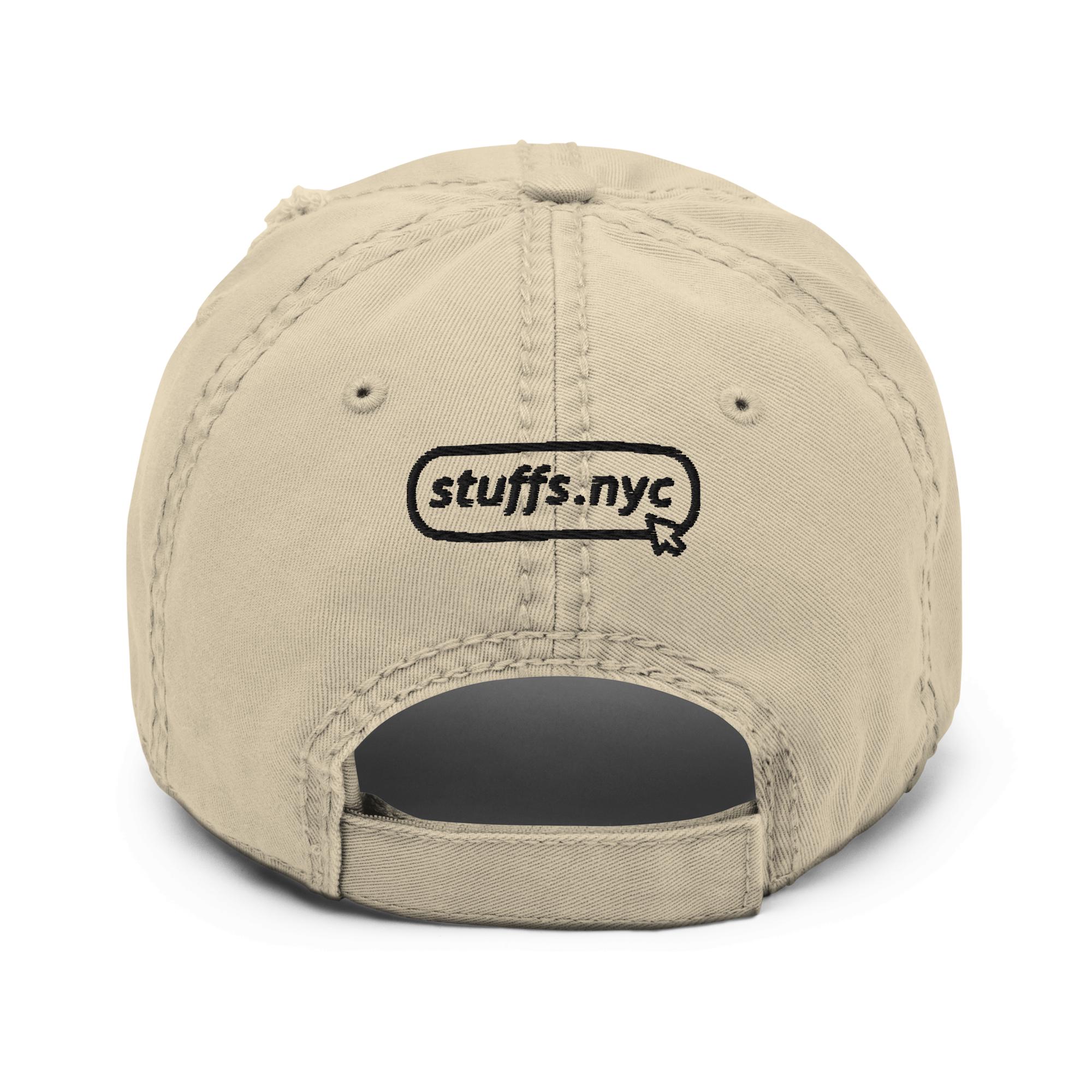 Distressed Dad Hat Embroidery | Metanyc - Image 2