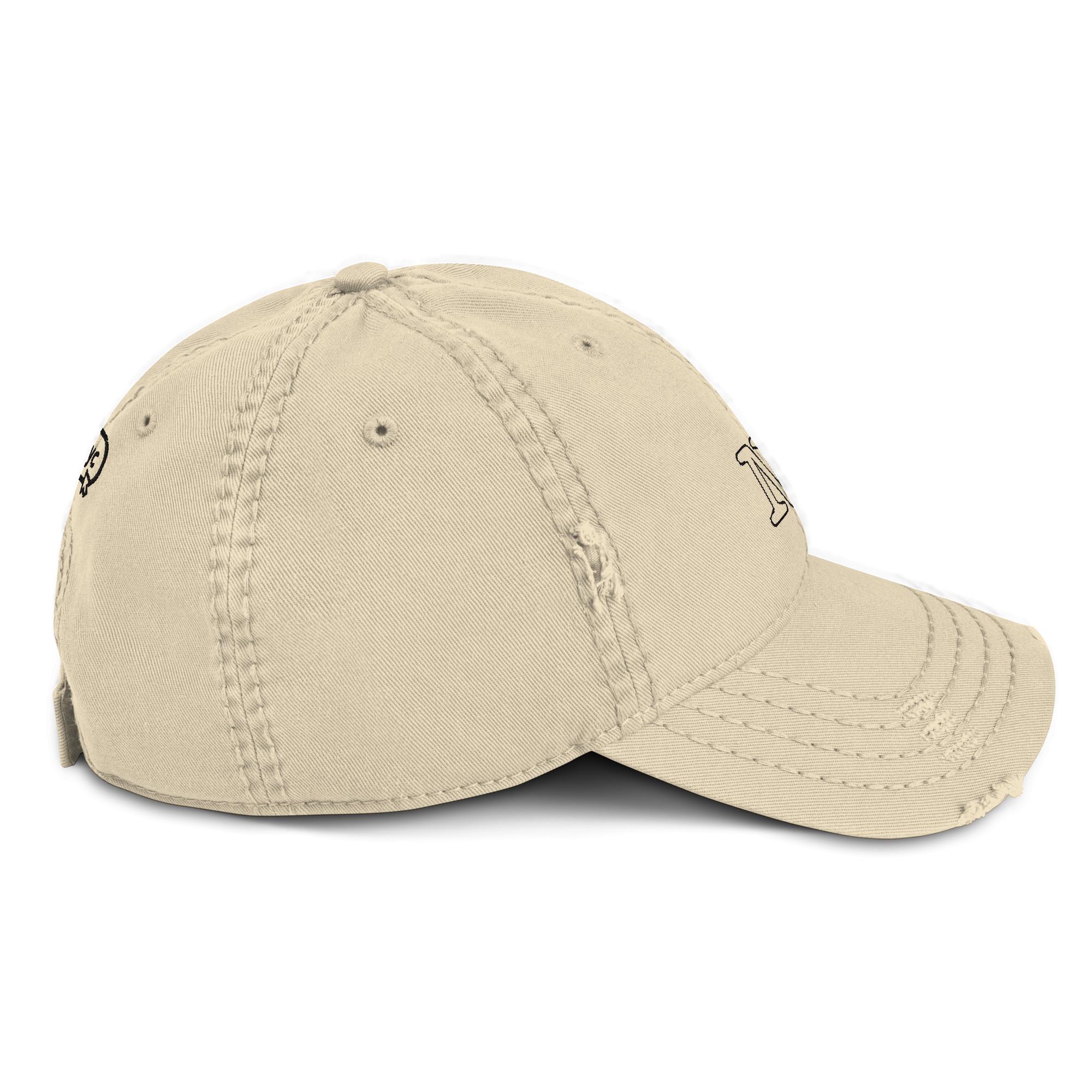 Distressed Dad Hat Embroidery | I Laundry Car Ny - Image 2