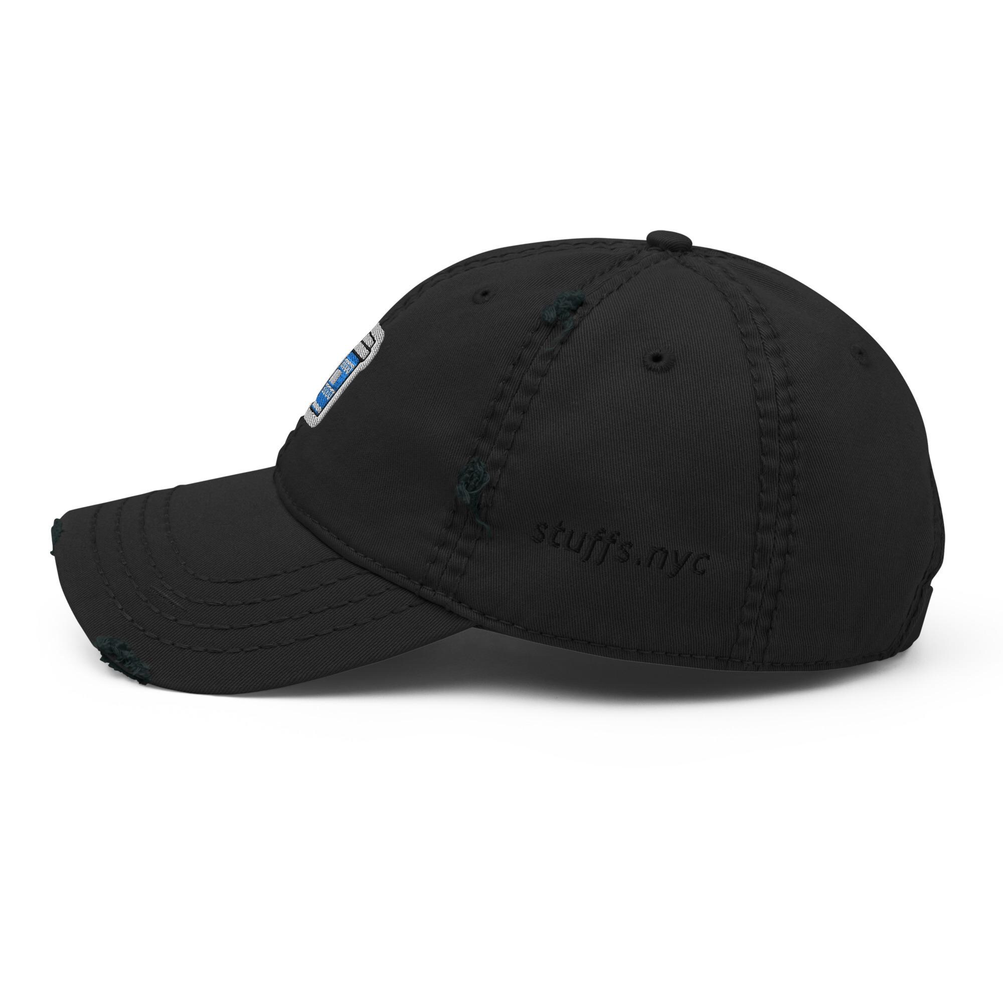 Distressed Dad Hat Embroidery | Greek Coffee To-Go That Didn't Have My Name On It - Image 5
