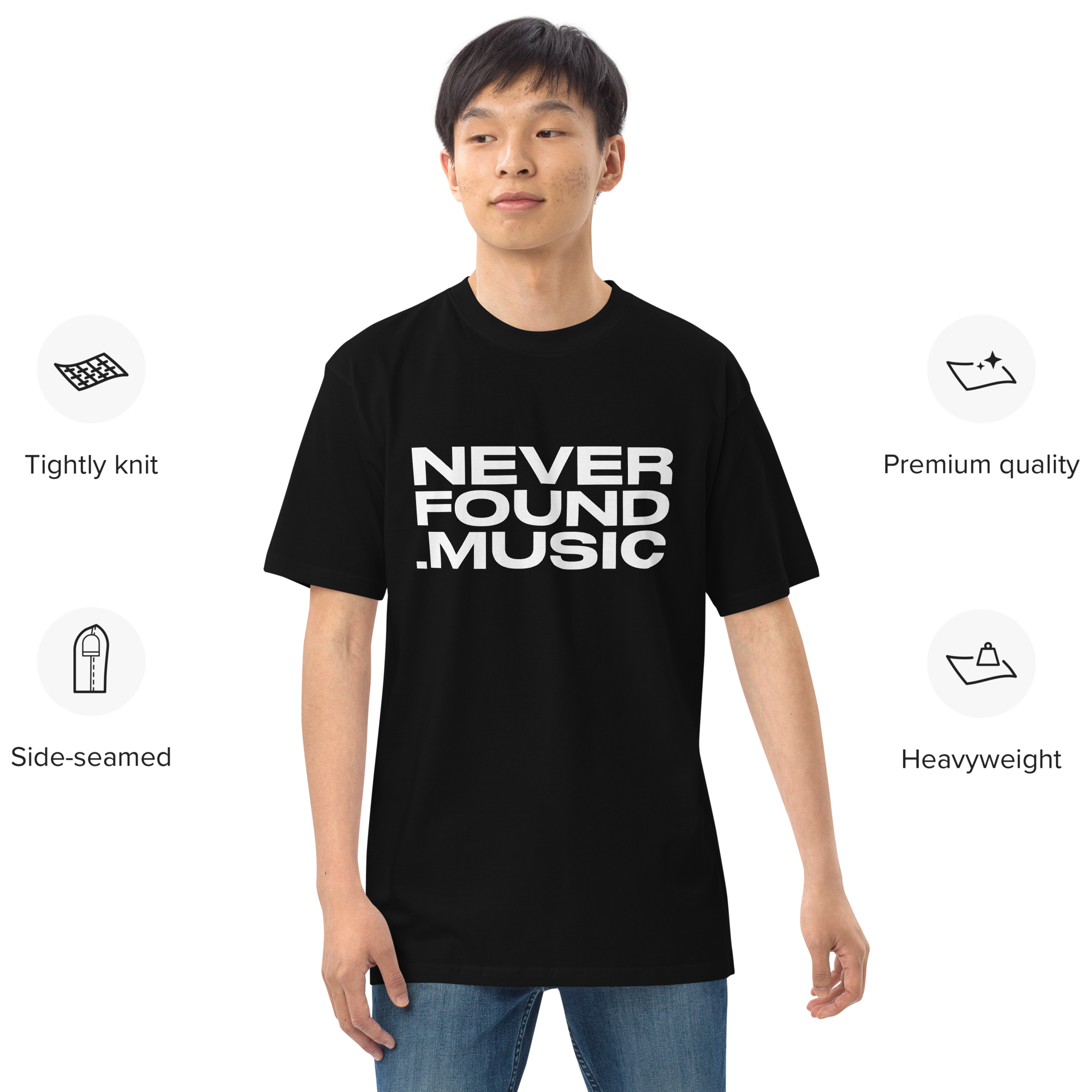 Men’s premium heavyweight tee - Image 2