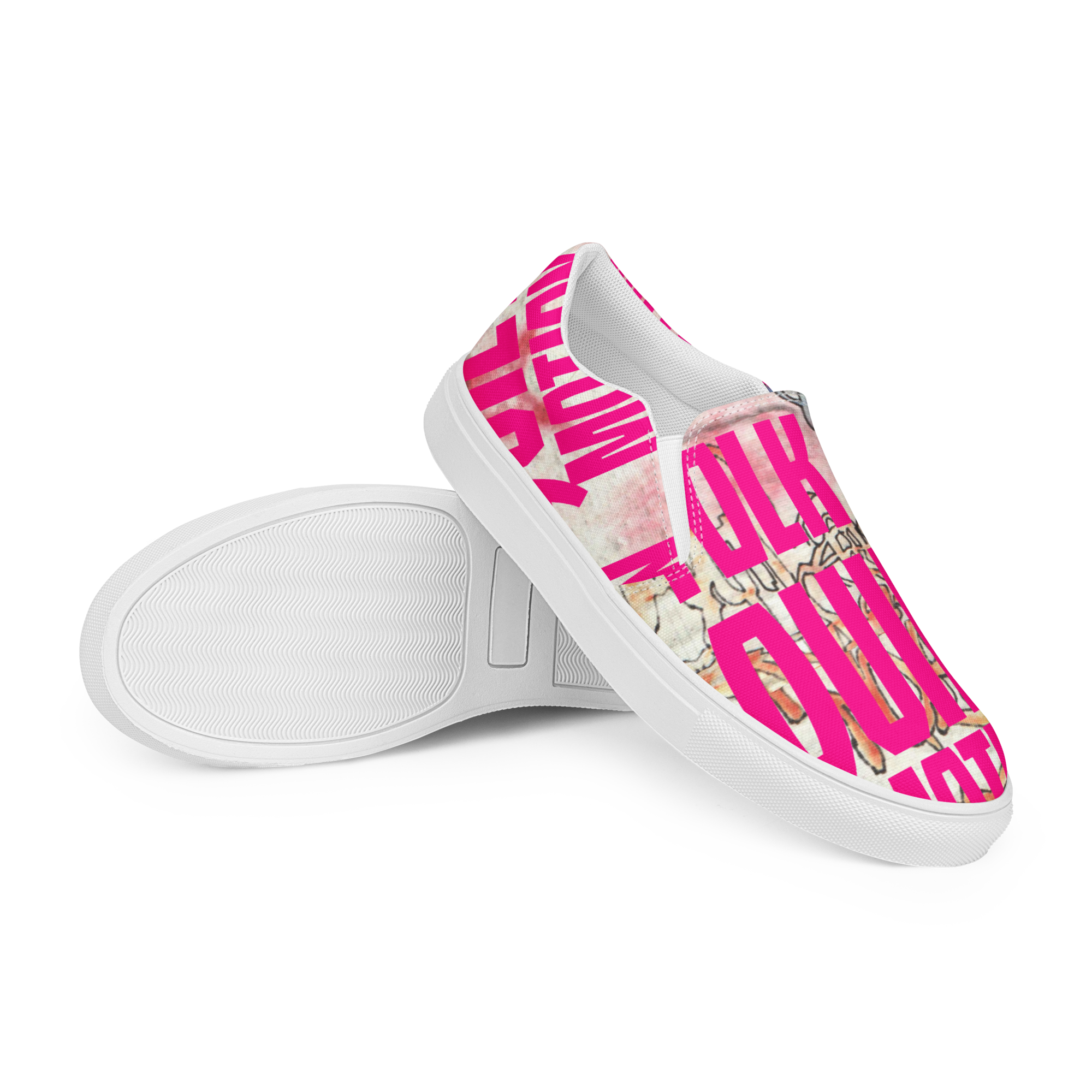 Folk In Quiet Motion slip-on canvas shoes - Image 10