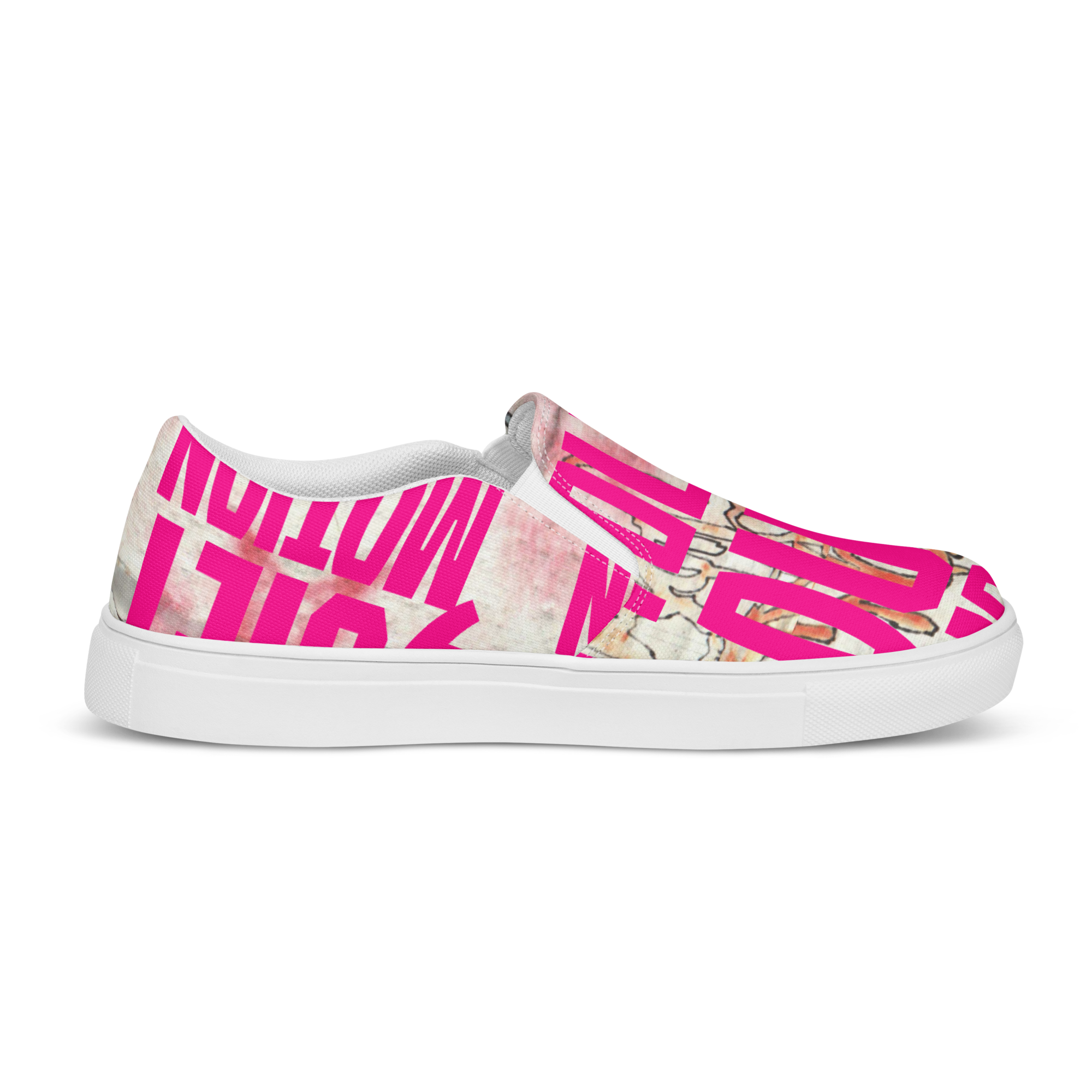 Folk In Quiet Motion slip-on canvas shoes - Image 7